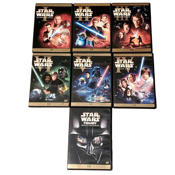 Star Wars Original 2001 DVD 10 Discs - Picture 2 of 6